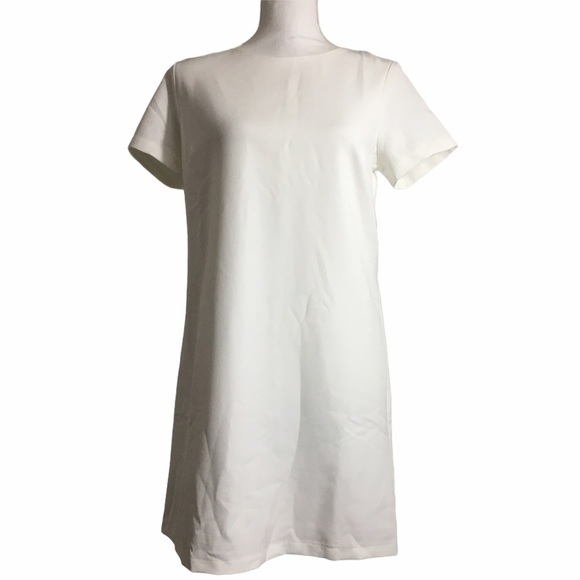 Lulus Tops - Lulus white shirt sleeve tunic w/ zipper. Sz Small
